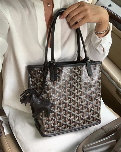 goyard tote small|reversible goyard tote bag.